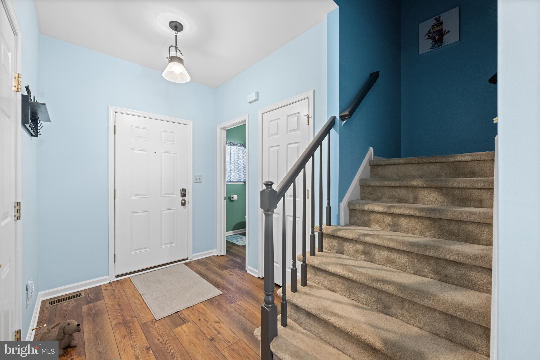 493 Buchanan Road Perkasie, PA 18944 - Photo 16 of 33 a view of bedroom with wooden floor and fan