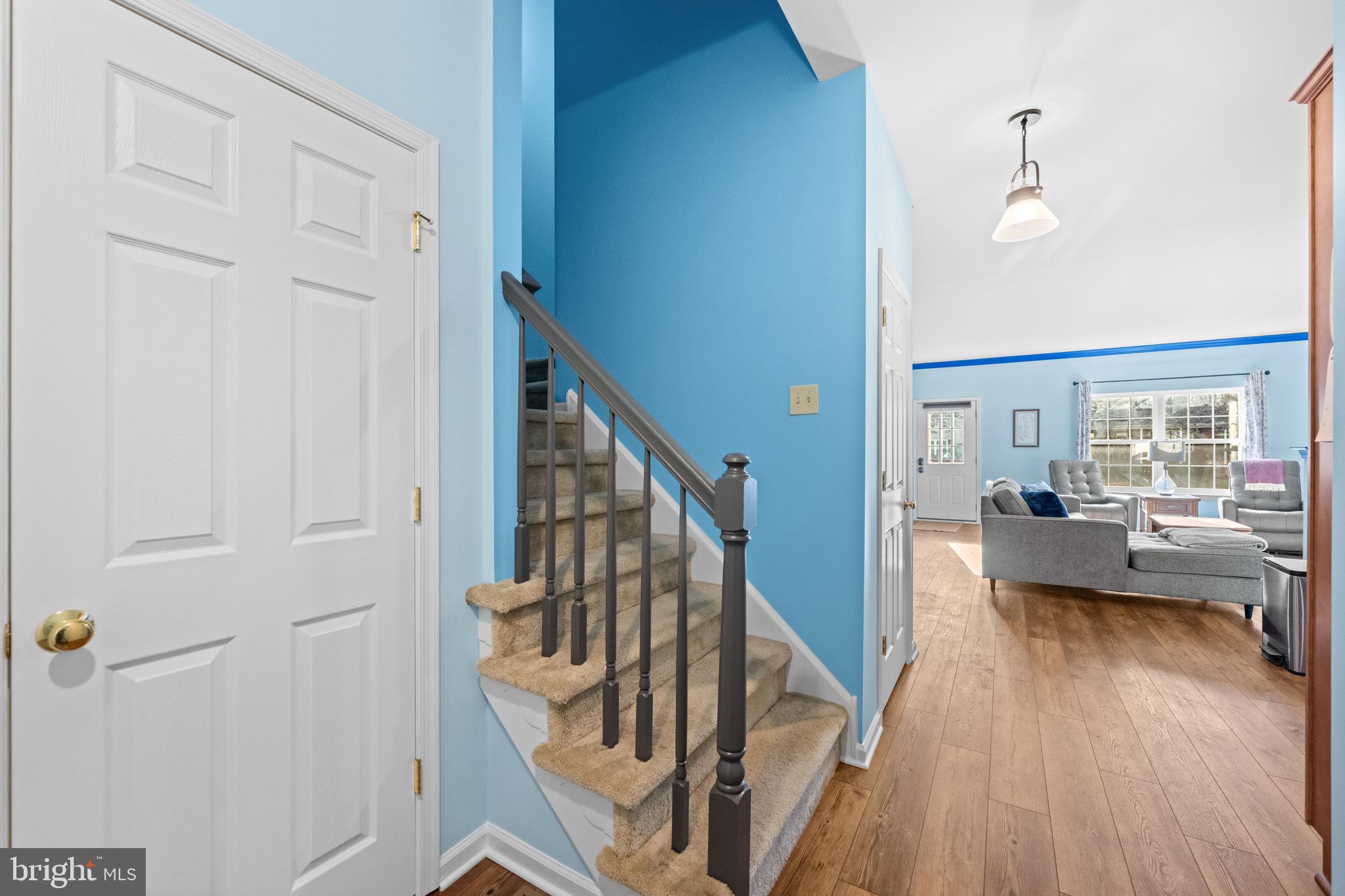 493 Buchanan Road Perkasie, PA 18944 - Photo 17 of 33 a view of entryway and hall with wooden floor