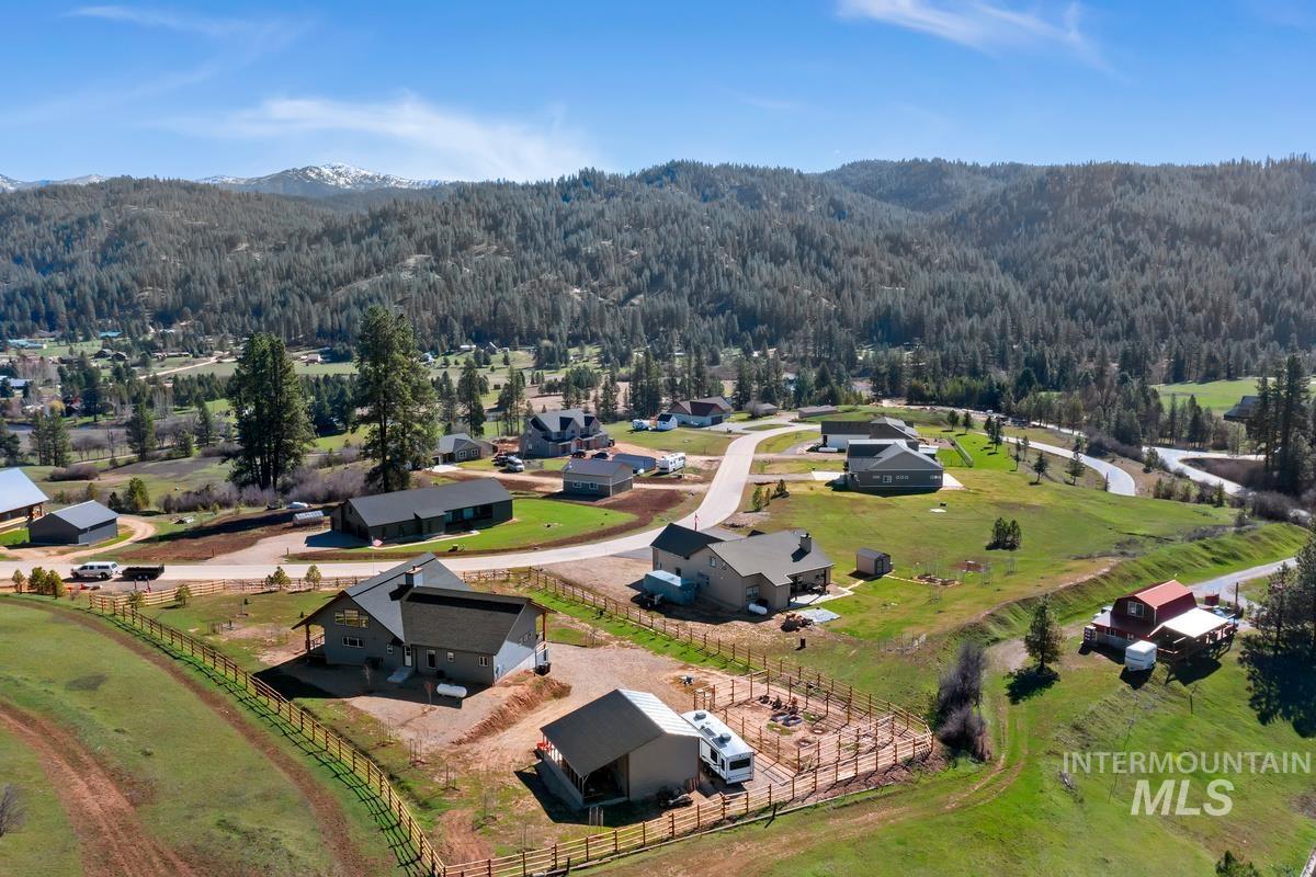 21 Open Road Garden Valley, ID 83622 - Photo 47 of 49 Drone / aerial view of a forest and a mountainous background
