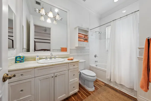 a view of a swimming pool with a lounge chairs