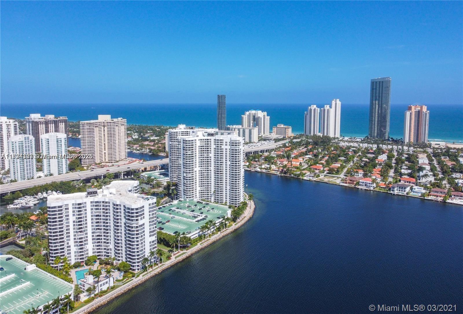 3600 Mystic Pointe Drive, Unit 306 Aventura, FL 33180 - Photo 24 of 52 a view of city from balcony