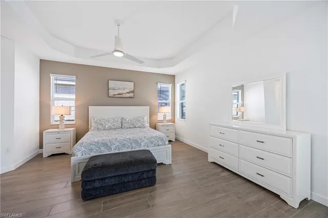 an aerial view of a house with outdoor space swimming pool and outdoor seating