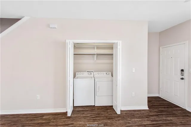 a view of wooden floor