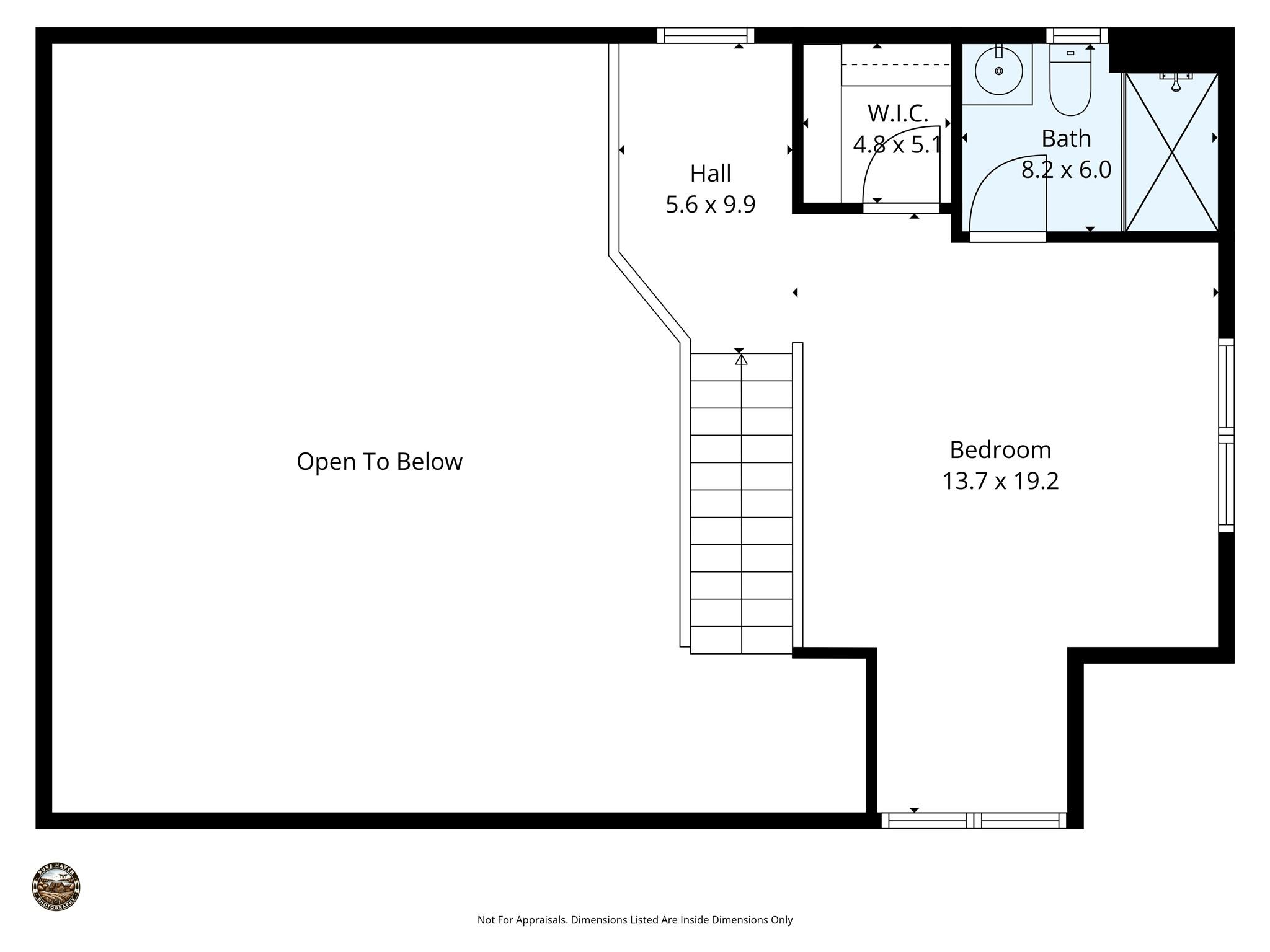 301 Peaks Drive Lake Lure, NC 28746 - Photo 42 of 48 a black and white photo of a floor plan