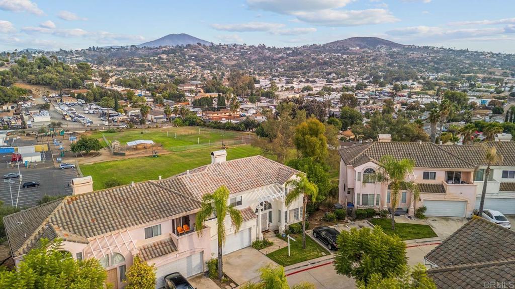 3863 Settineri Lane Spring Valley, CA 91977 - Photo 37 of 39 an aerial view of residential houses with outdoor space and river