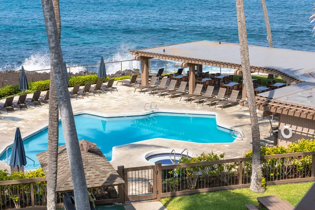 a view of outdoor space yard swimming pool and patio