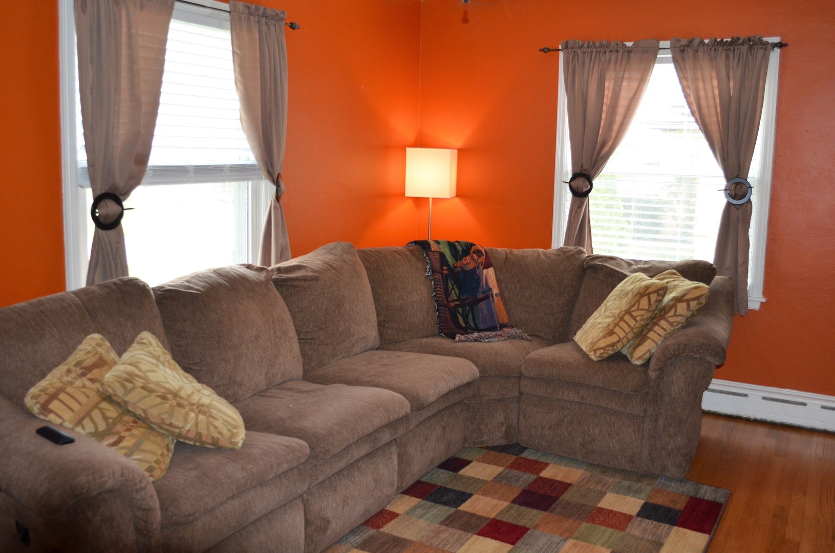825 Oak Street Elgin, IL 60123 - Photo 7 of 17 a living room with a couch and a large window