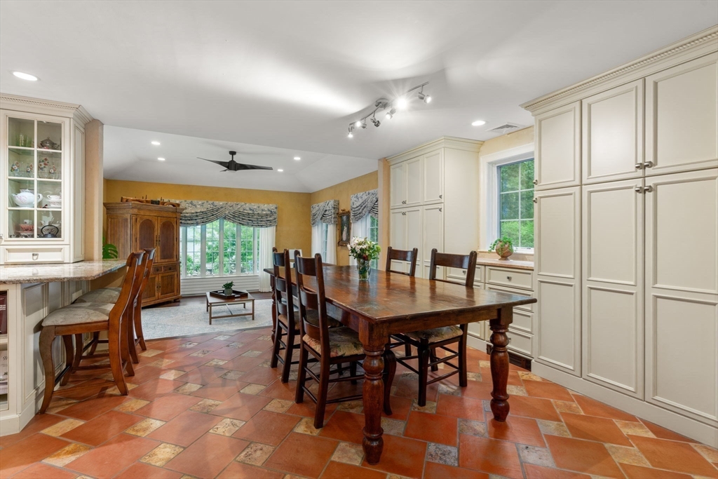 24 Mohawk Road Arlington, MA 02474 - Photo 5 of 42 a view of a dining room with furniture