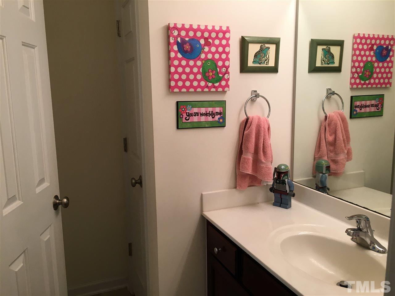 1412 Shady Rise Glen Raleigh, NC 27603 - Photo 19 of 25 Full hall bath on second floor.