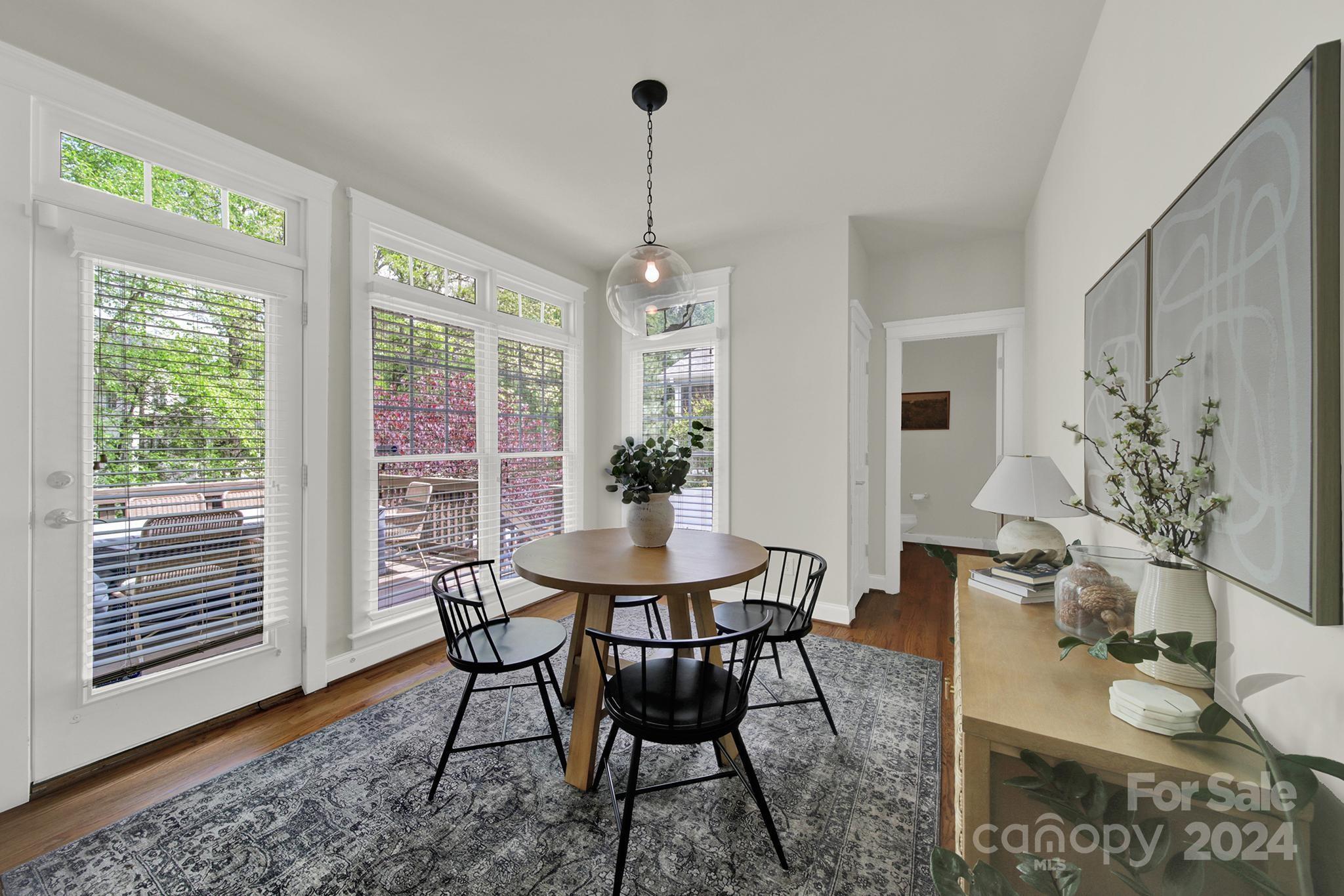 130 Mills Lane Fort Mill, SC 29708 - Photo 18 of 48 a view of a dining room with furniture window and outside view