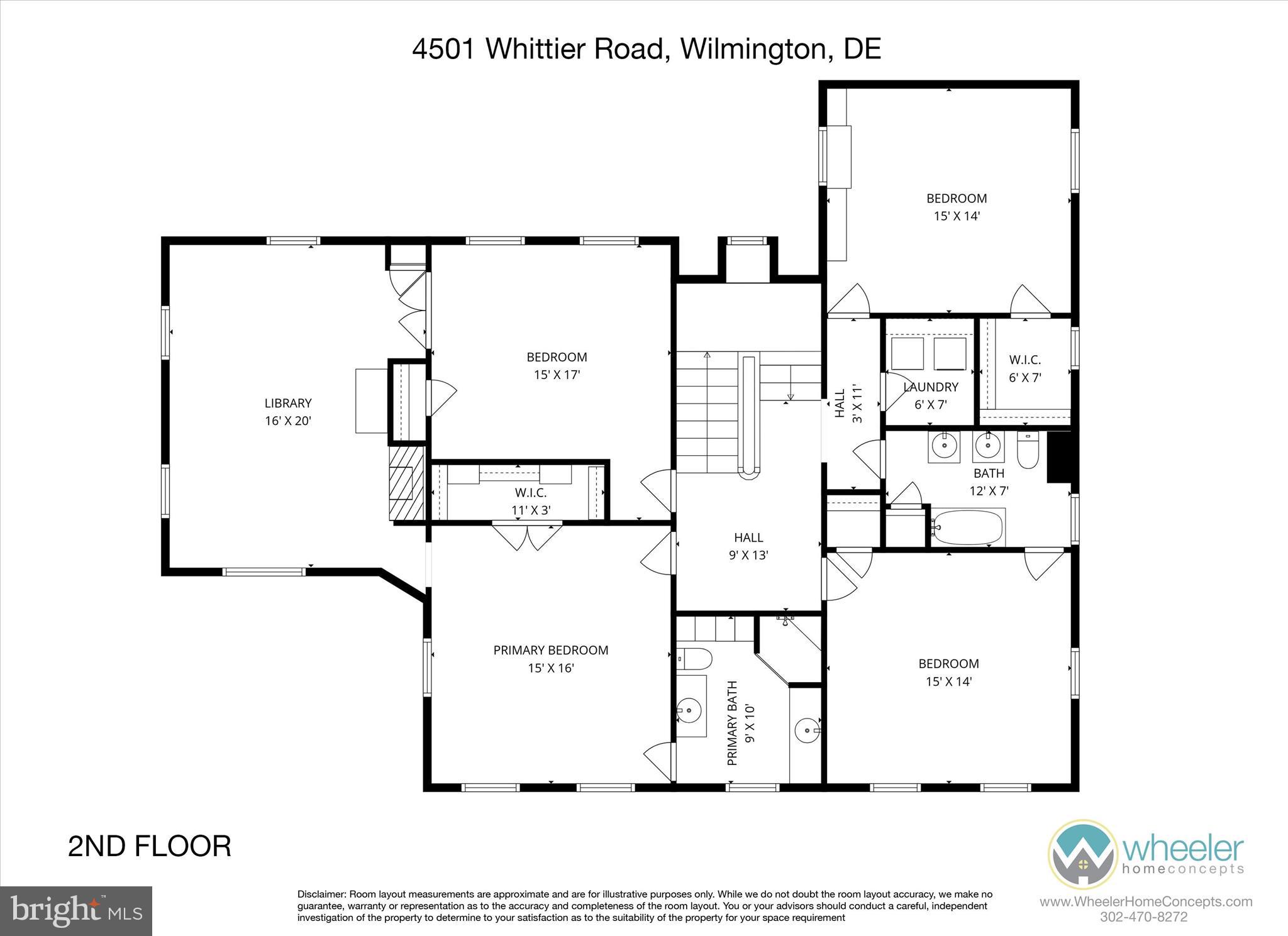 4501 Whittier Road Wilmington, DE 19802 - Photo 92 of 95 Second Floor