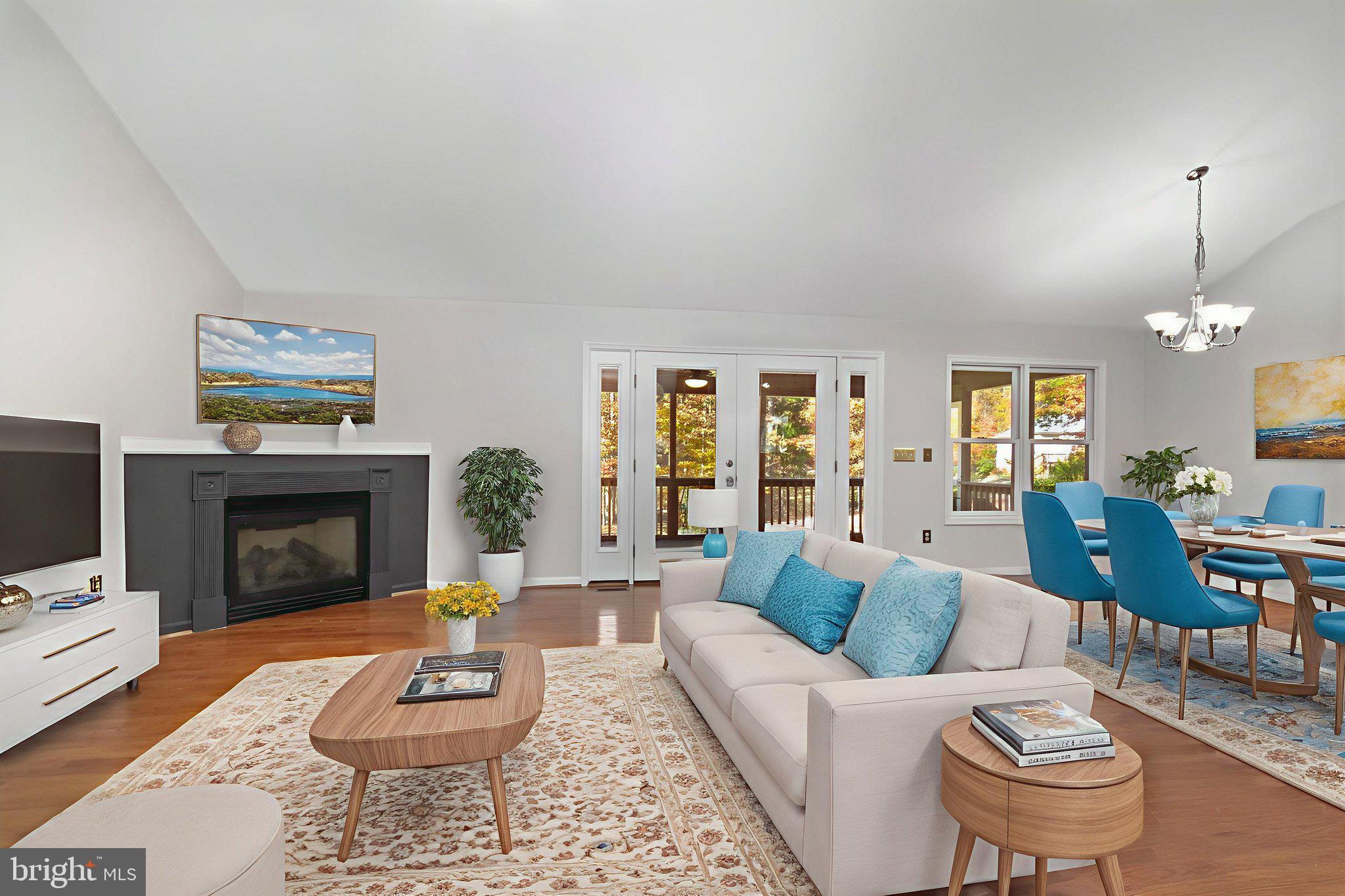 1923 Hensley Road Mineral, VA 23117 - Photo 5 of 62 a living room with furniture and a fireplace