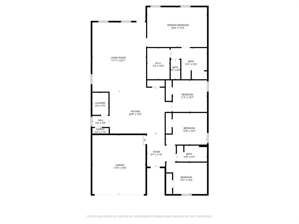 605 Spur Ridge Princeton, TX 75407 - Photo 28 of 30 a picture of a floor plan