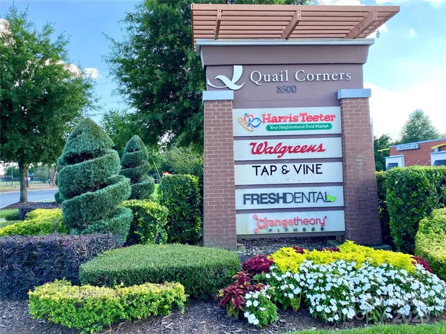 a view of a glass door