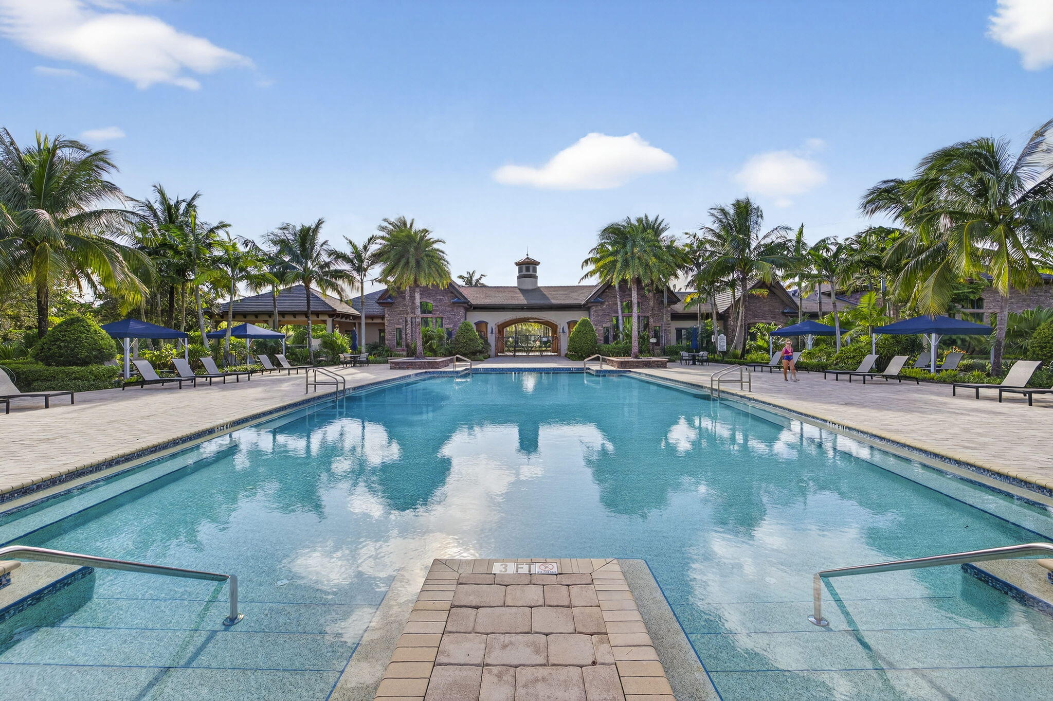 9331 Grand Prix Lane Boynton Beach, FL 33472 - Photo 77 of 96 a view of a swimming pool with a terrace