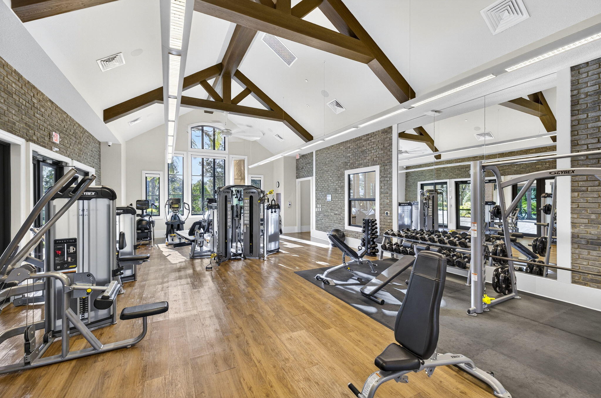 9331 Grand Prix Lane Boynton Beach, FL 33472 - Photo 84 of 96 a view of a room with gym equipment