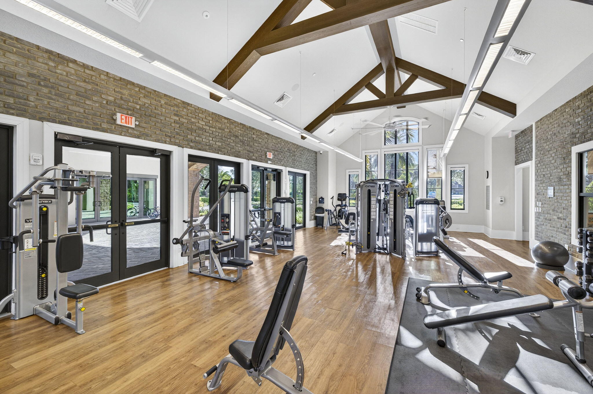 9331 Grand Prix Lane Boynton Beach, FL 33472 - Photo 85 of 96 a view of a room with gym equipment