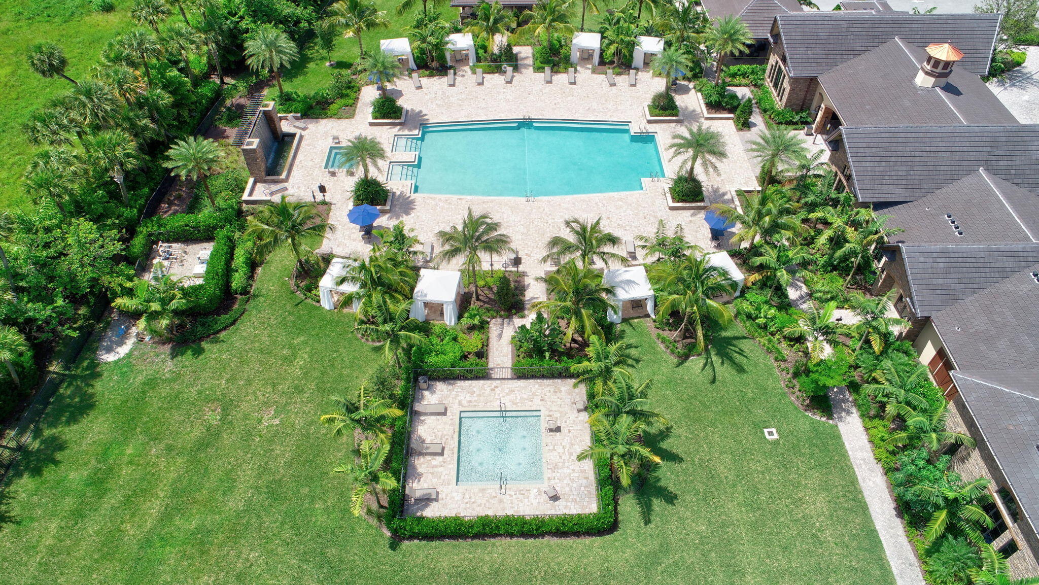 9331 Grand Prix Lane Boynton Beach, FL 33472 - Photo 95 of 96 an aerial view of residential house with outdoor space and trees all around