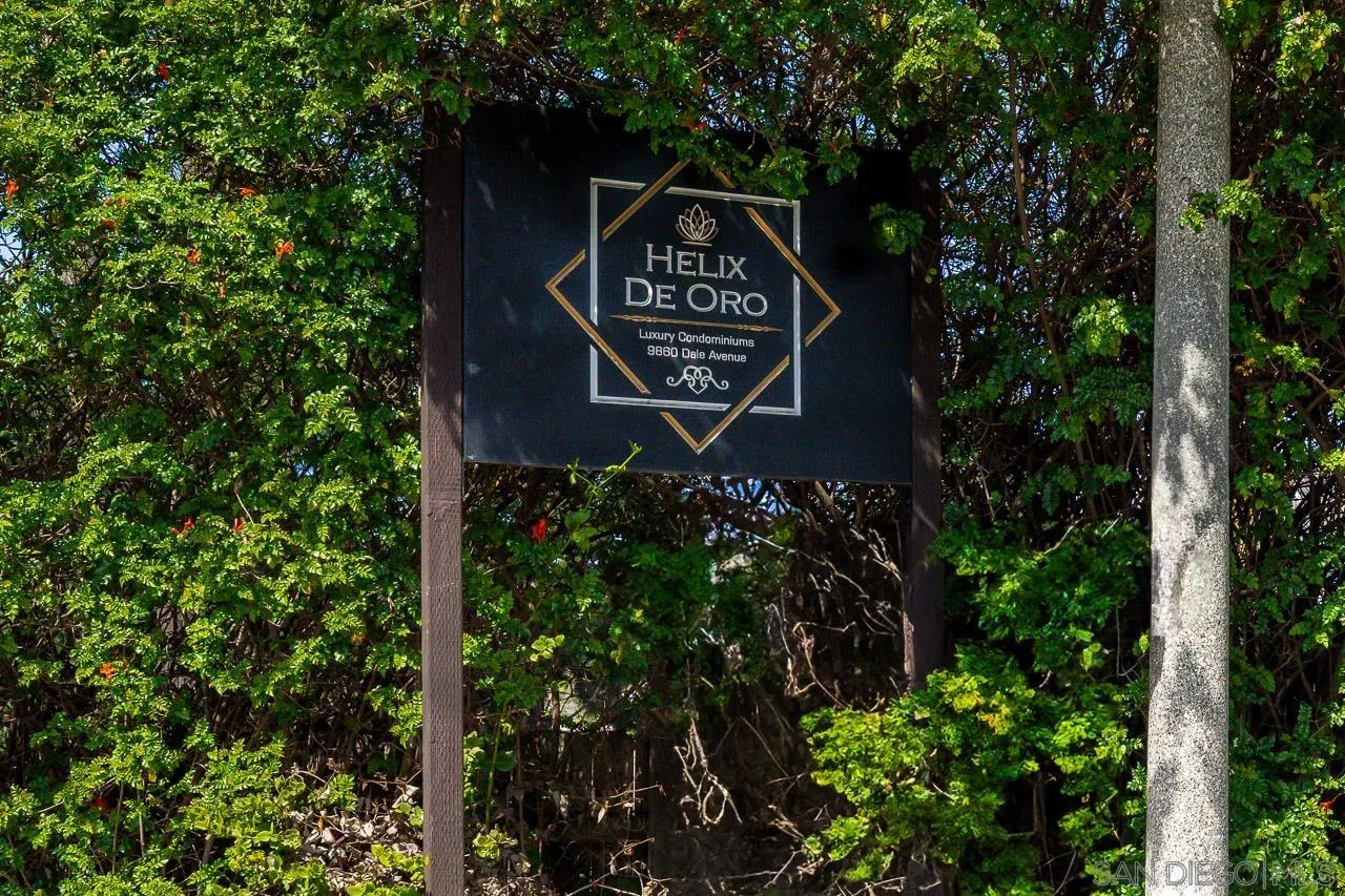 9860 Dale Avenue, Unit C3 Spring Valley, CA 91977 - Photo 25 of 26 a sign on the side of the tree