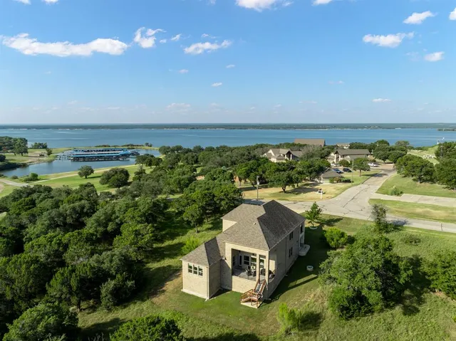 a view of a city with ocean view