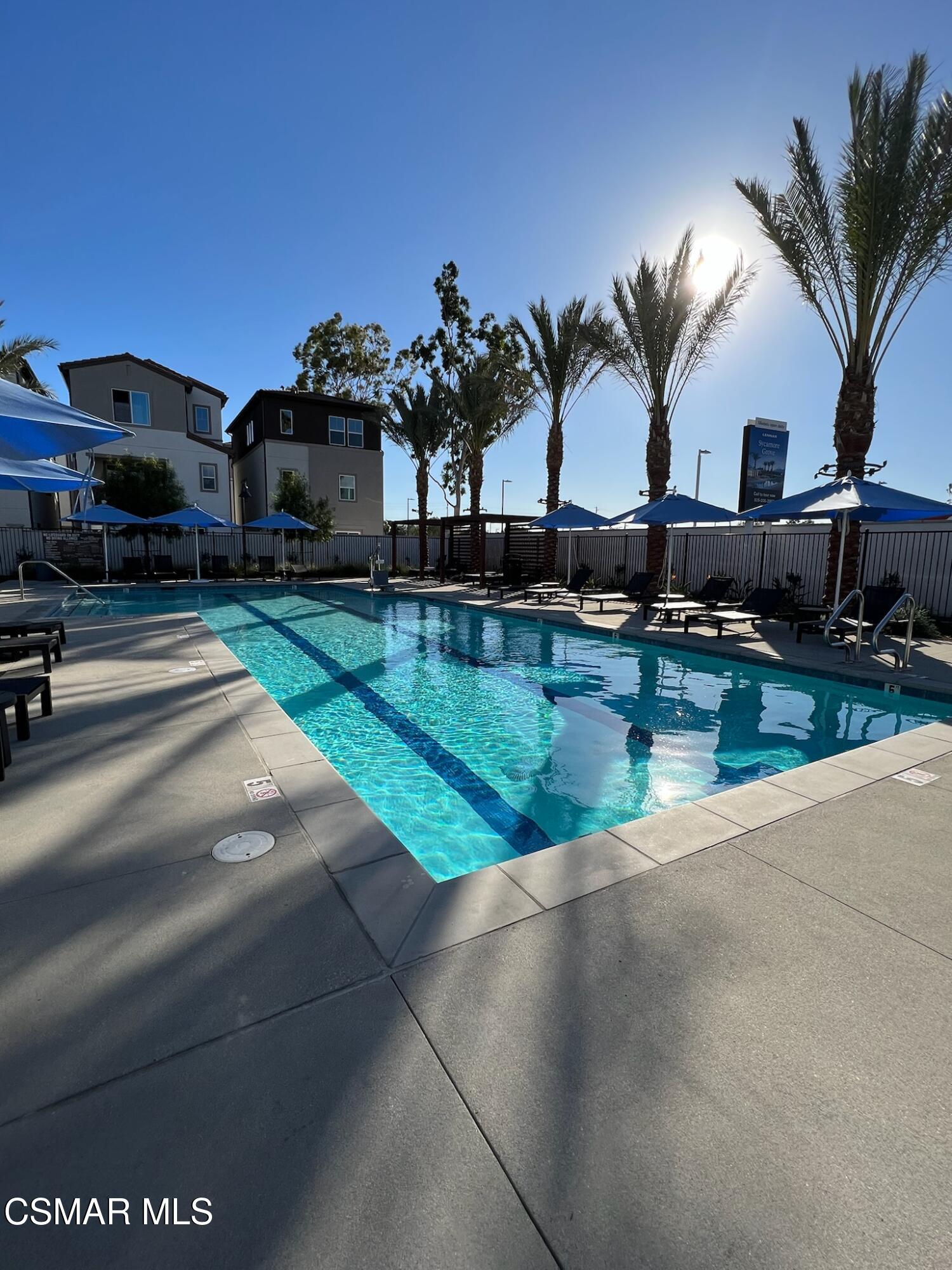 3005 Cochran Street Simi Valley, CA 93065 - Photo 51 of 57 a view of a house with pool and sitting area