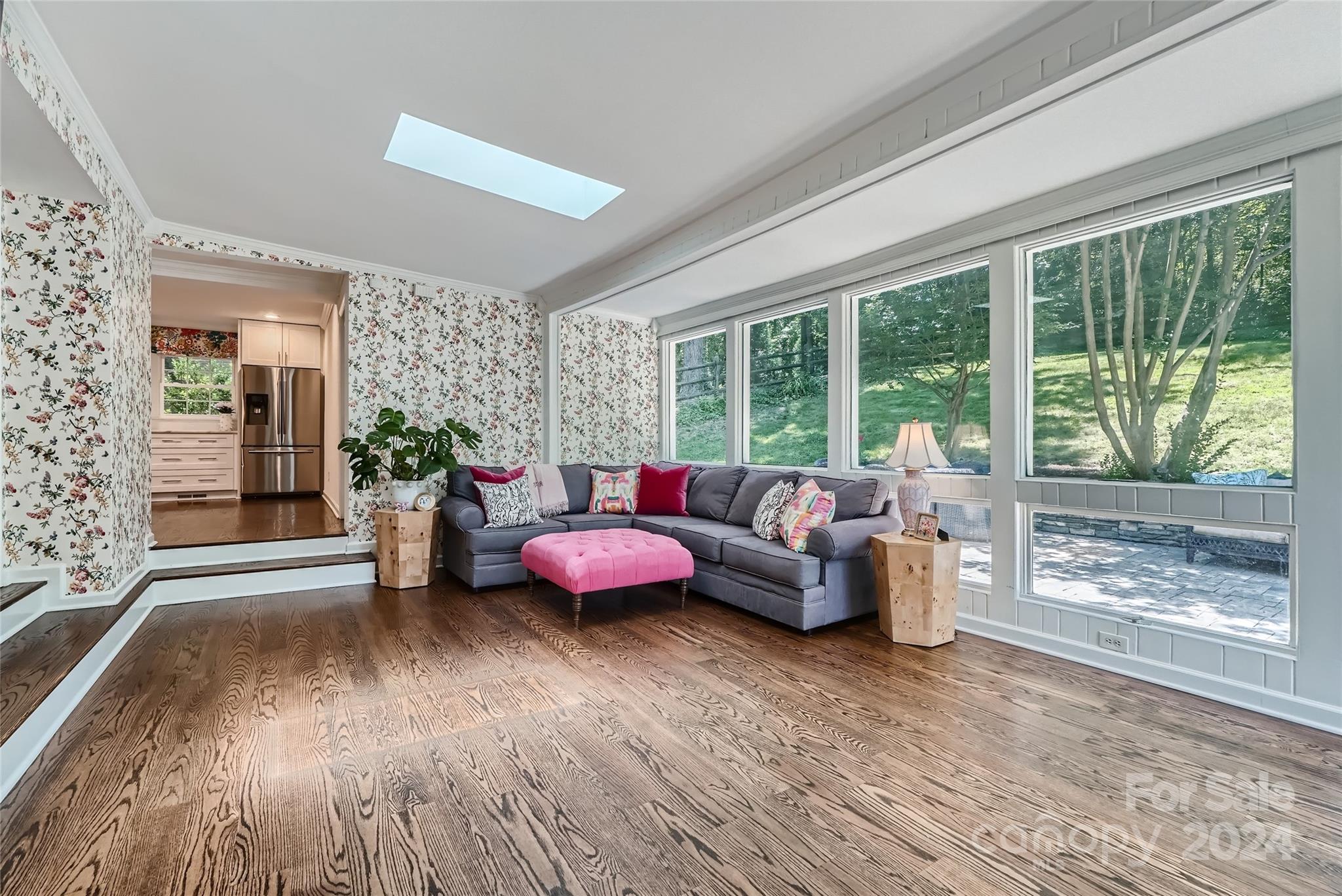 3910 Chevington Road Charlotte, NC 28226 - Photo 20 of 40 a living room with furniture and a large window