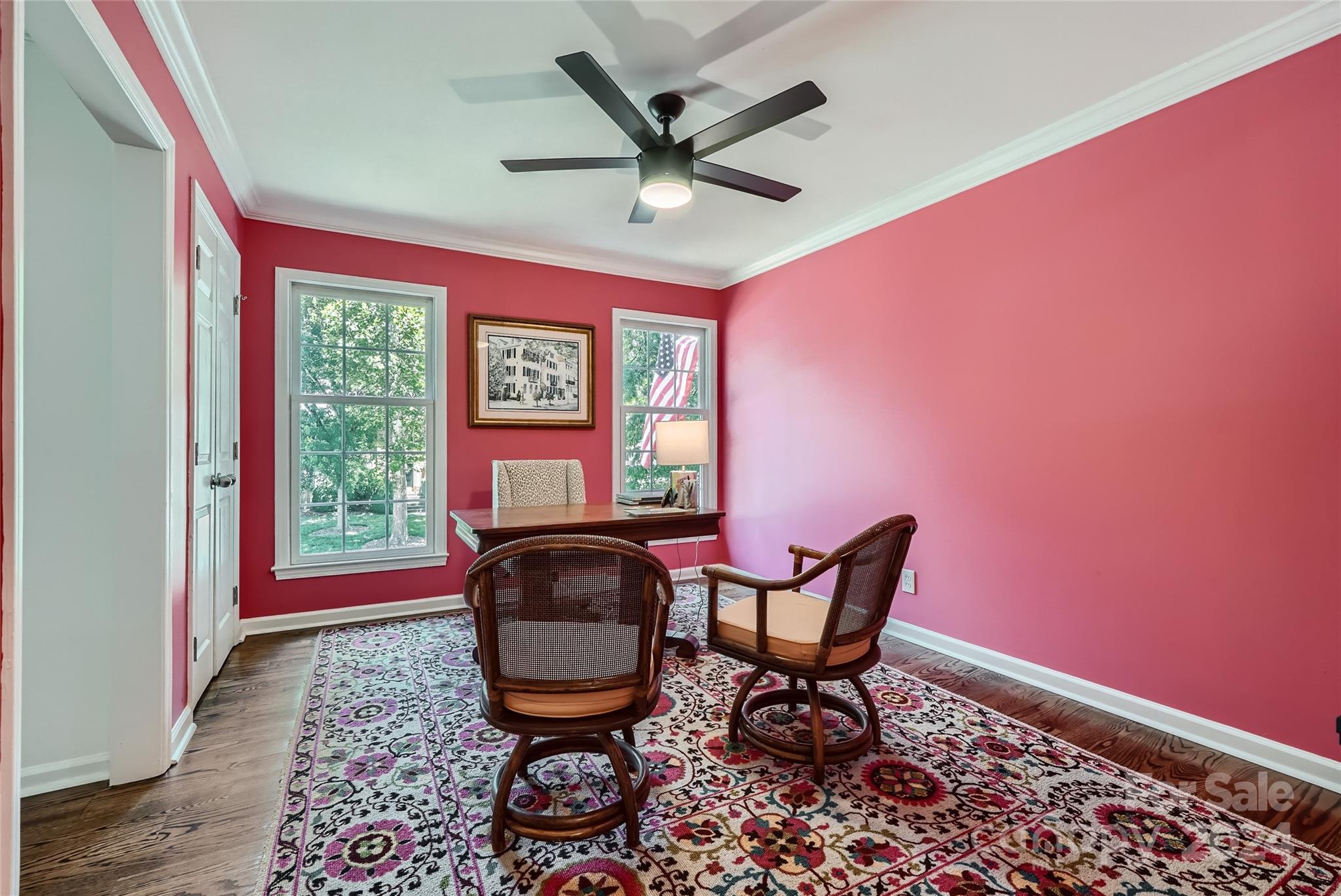 3910 Chevington Road Charlotte, NC 28226 - Photo 27 of 40 a workspace room with furniture and a window