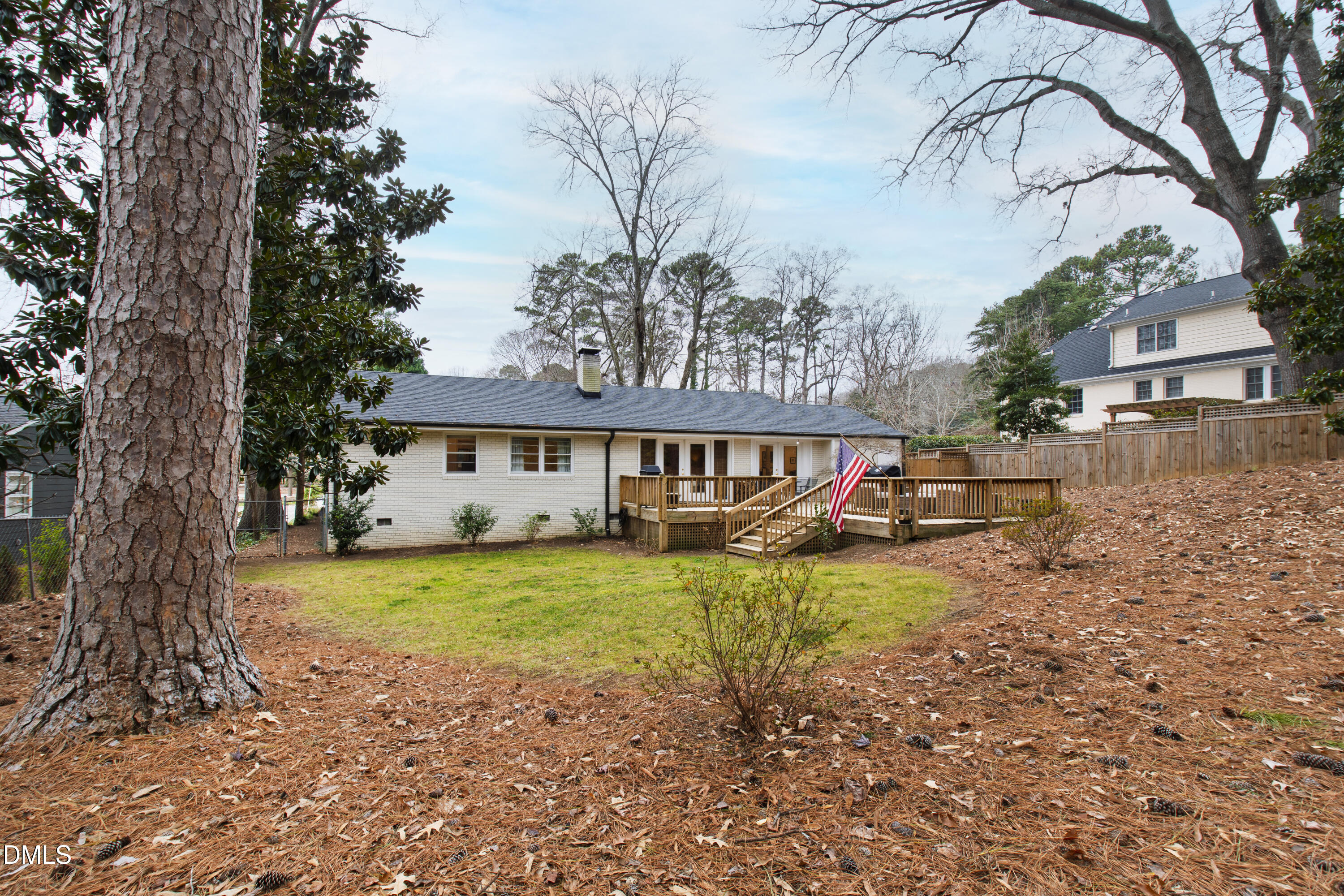 908 Brookwood Drive Raleigh, NC 27607 - Photo 26 of 27 front view of a house with a yard