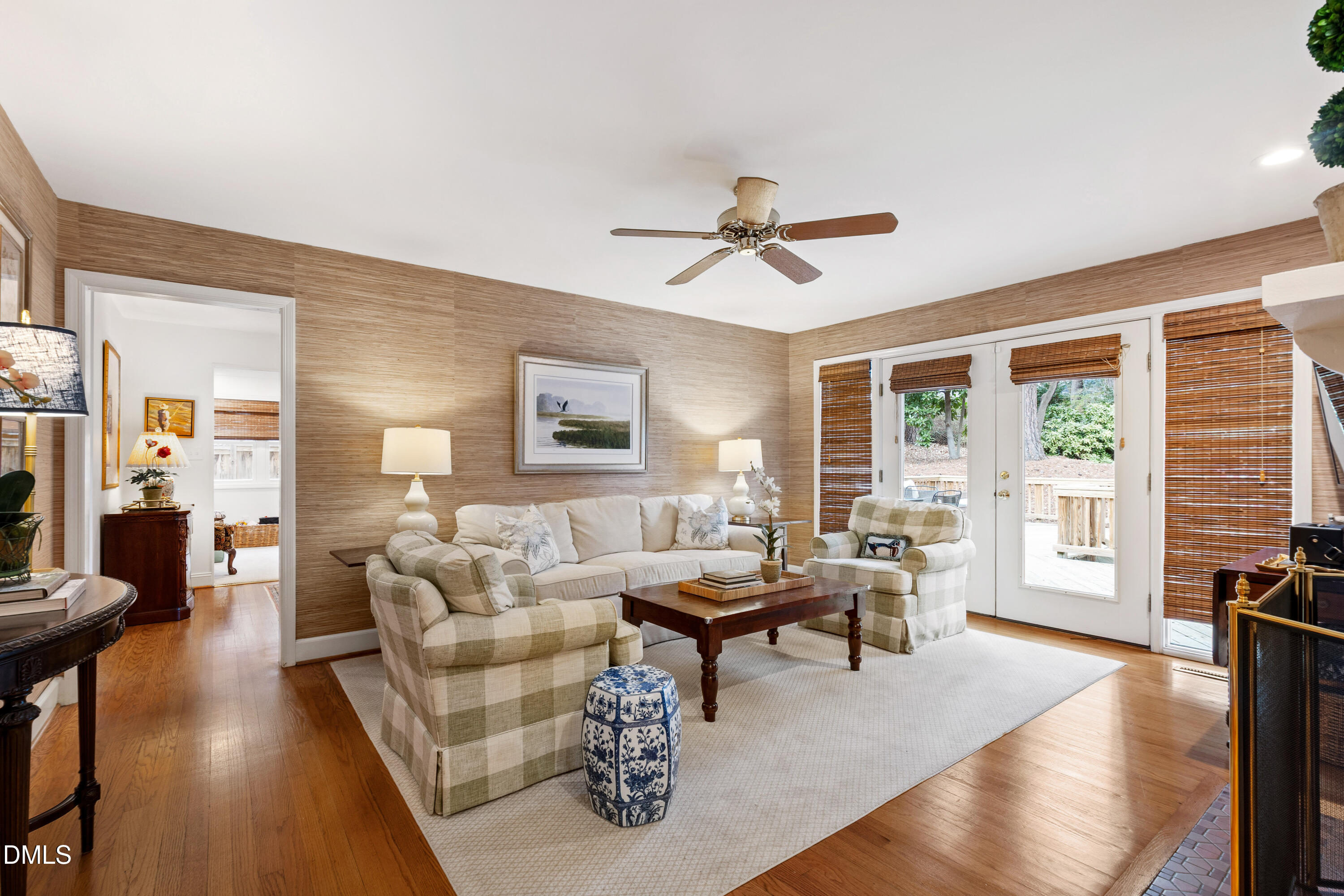908 Brookwood Drive Raleigh, NC 27607 - Photo 5 of 27 a living room with furniture and a large window