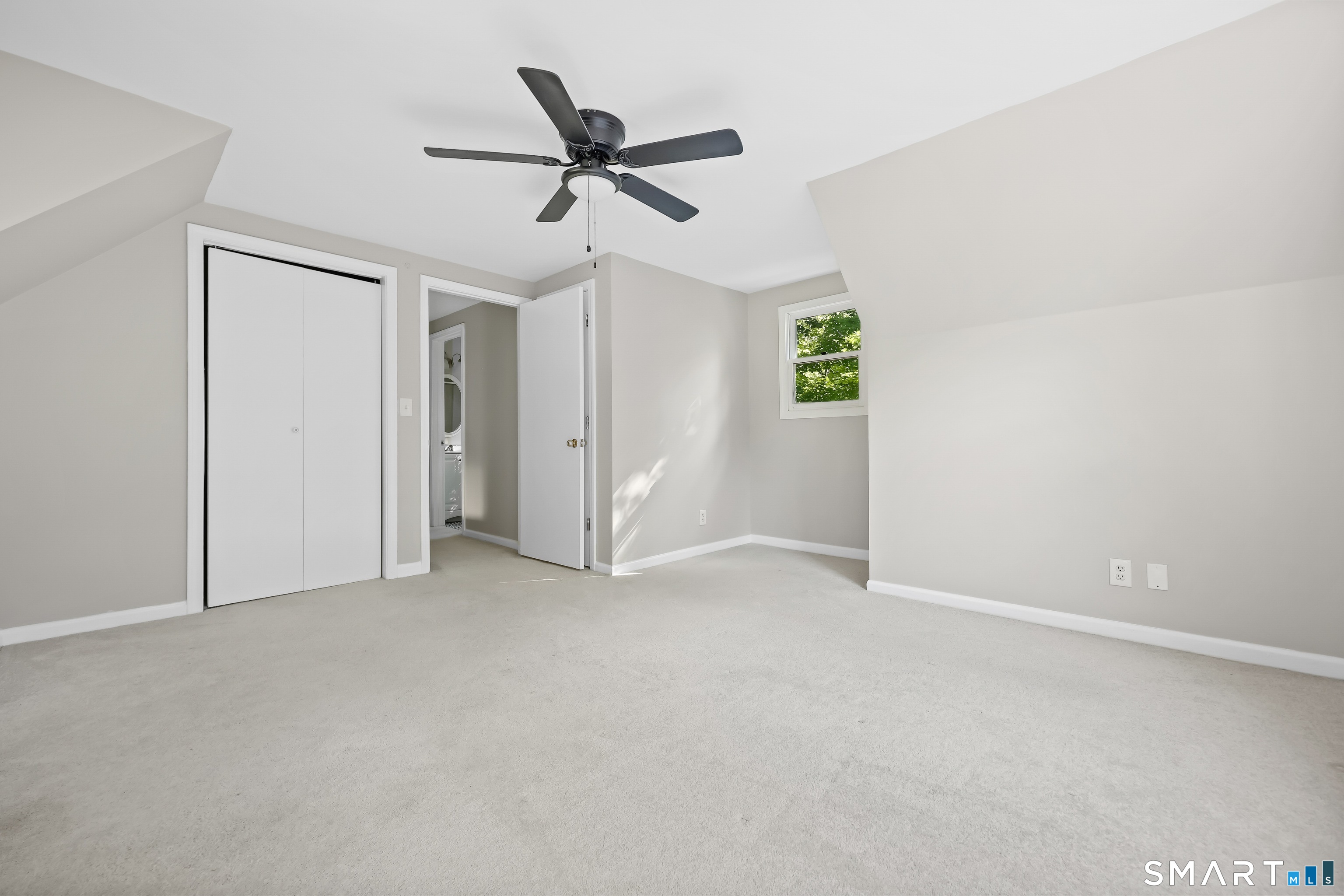 61 Rolling Green Road Bethany, CT 06524 - Photo 22 of 34 Primary Bedroom - 2nd Floor with 2 Dog House Dormers. Two Closets.
