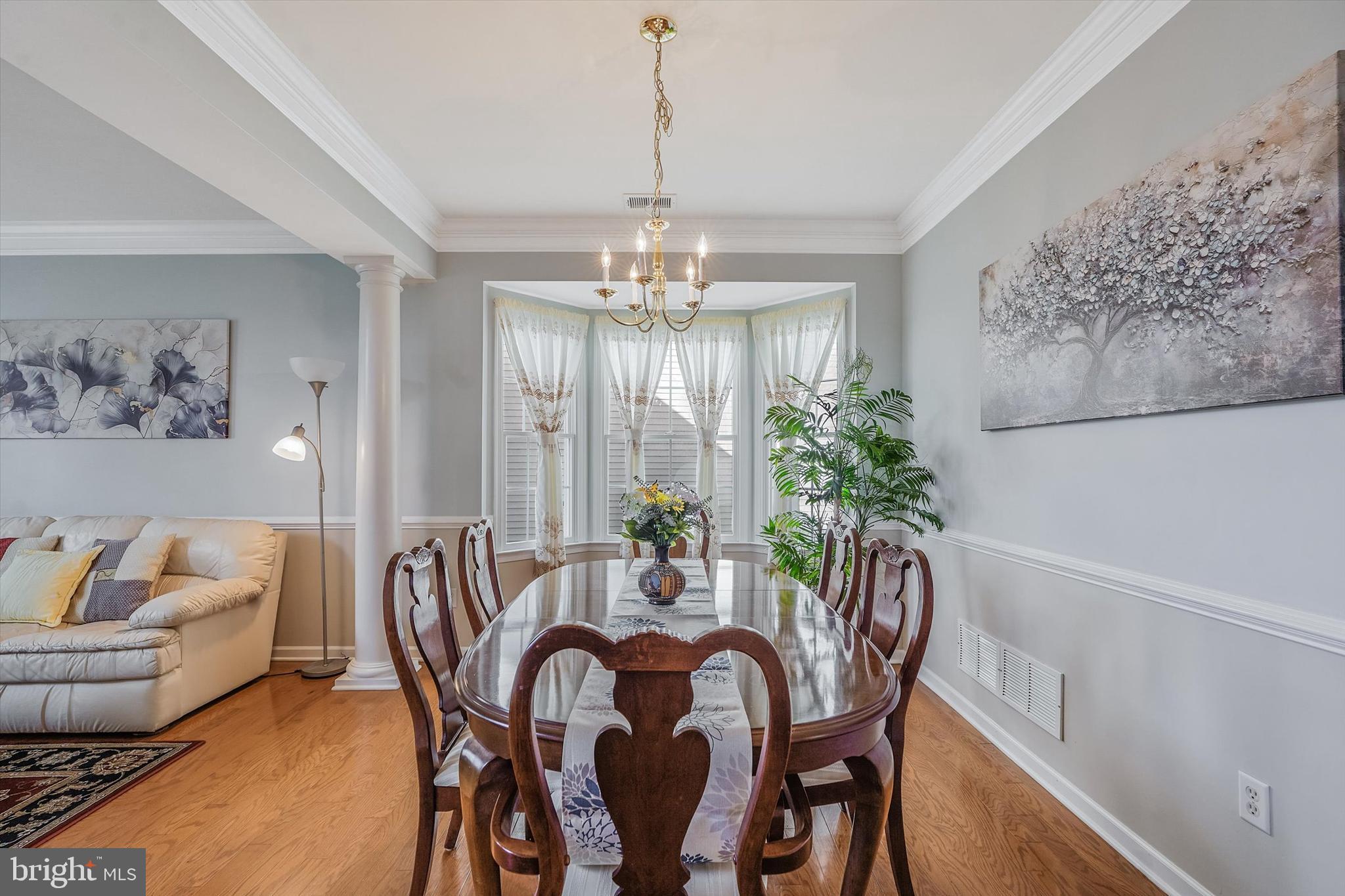 14 Devonshire Drive Princeton, NJ 08540 - Photo 10 of 36 a view of a dining room with furniture window and outside view