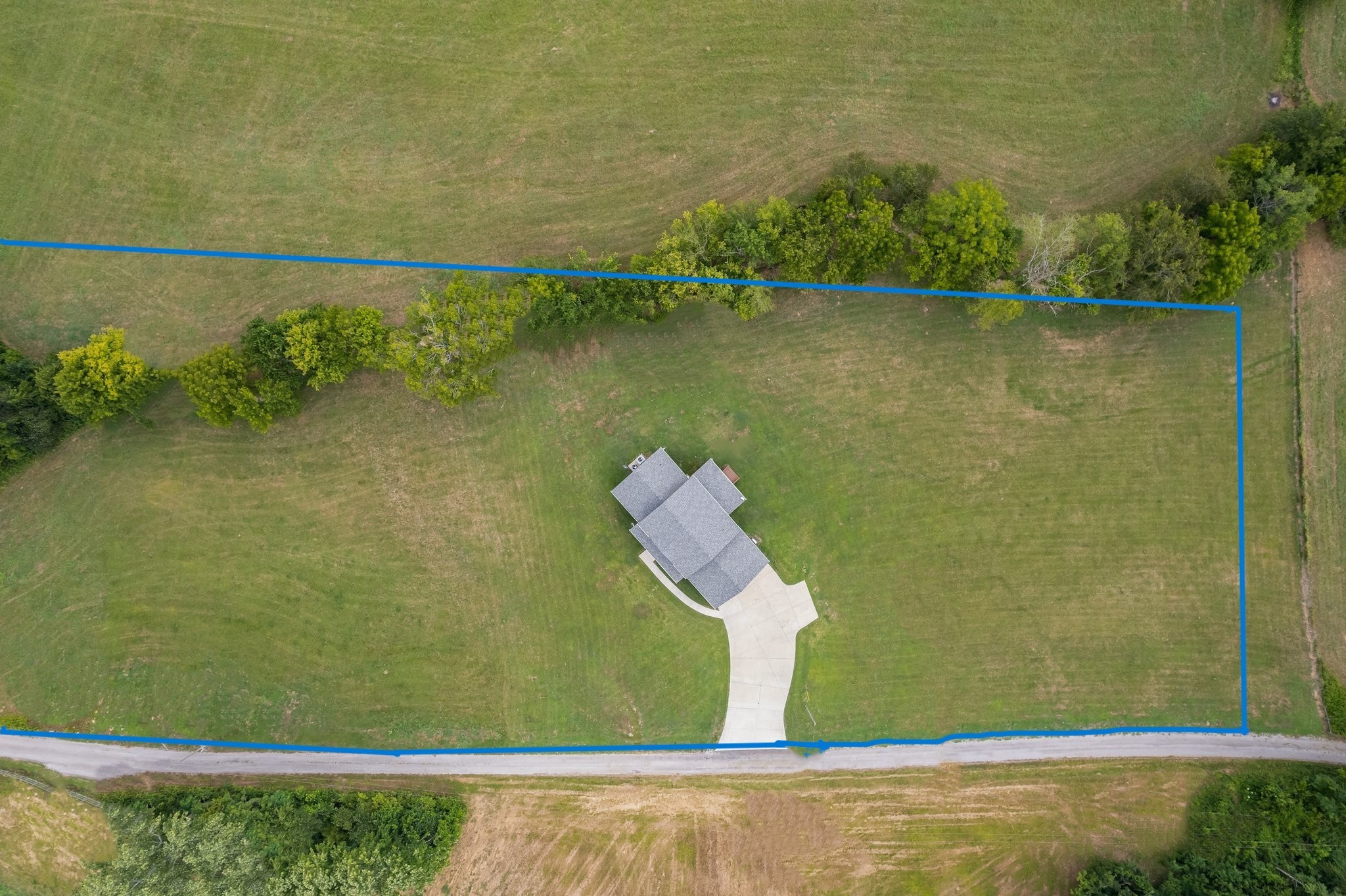 150 Bills Road Pulaski, TN 38478 - Photo 29 of 56 Blue line is the after survey boundary approximately.
