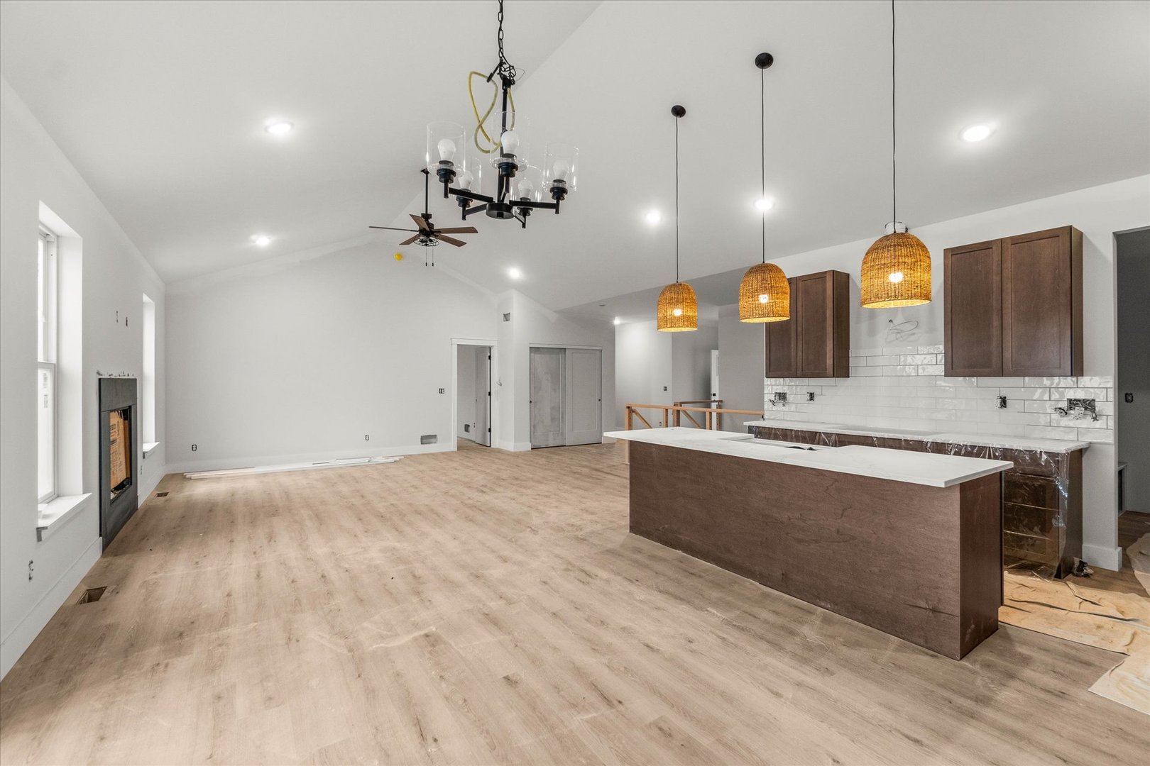 1417 Sandcastle Drive Sycamore, IL 60178 - Photo 6 of 9 a large kitchen with stainless steel appliances a large counter top a refrigerator and a sink