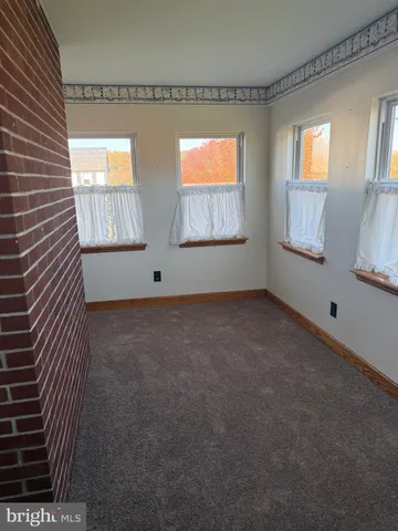 a view of room with window