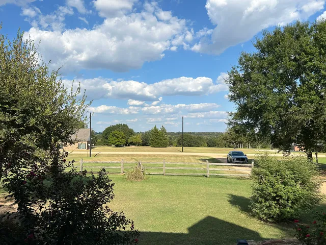 a view of an lake and a houses