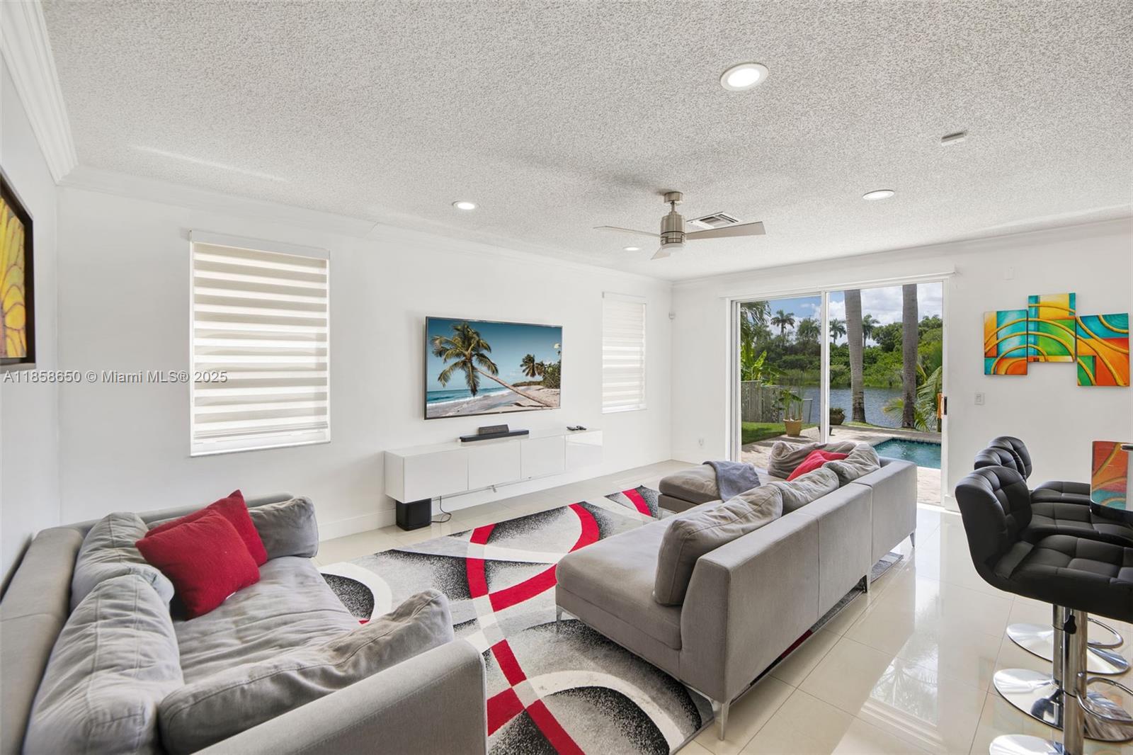 18196 Southwest 29th Street Miramar, FL 33029 - Photo 18 of 54 a living room with furniture and a window