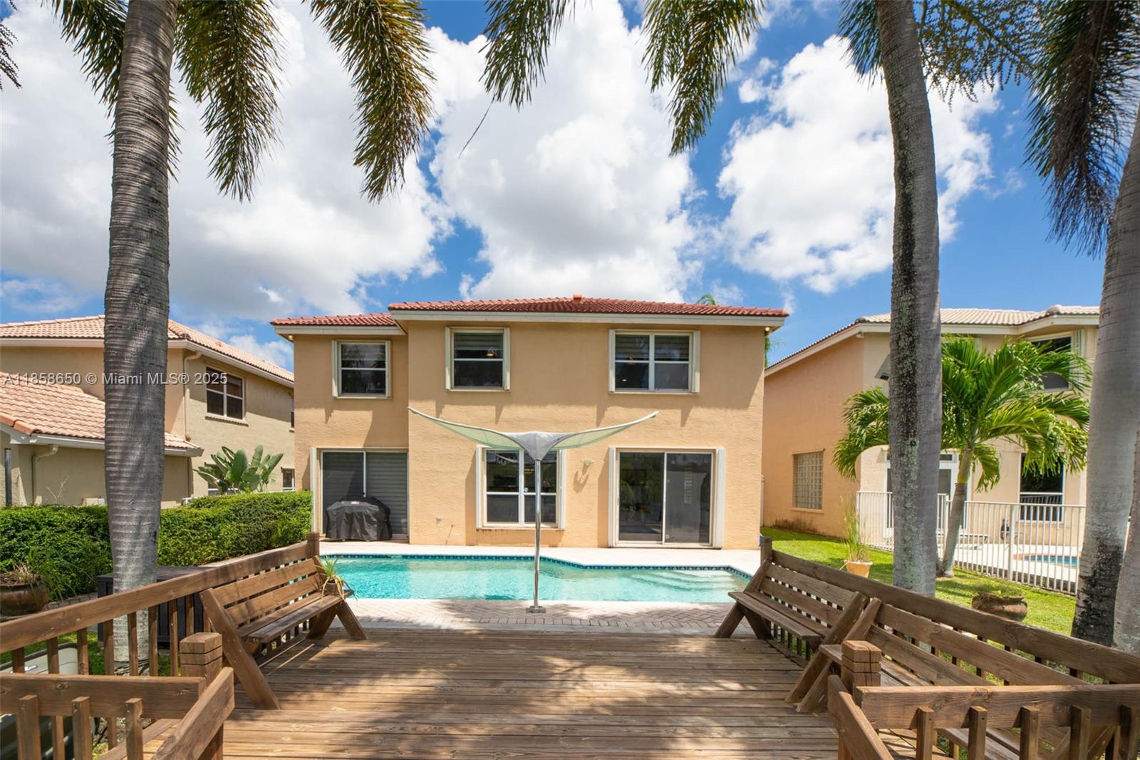 18196 Southwest 29th Street Miramar, FL 33029 - Photo 52 of 54 a view of house with outdoor space and tree s