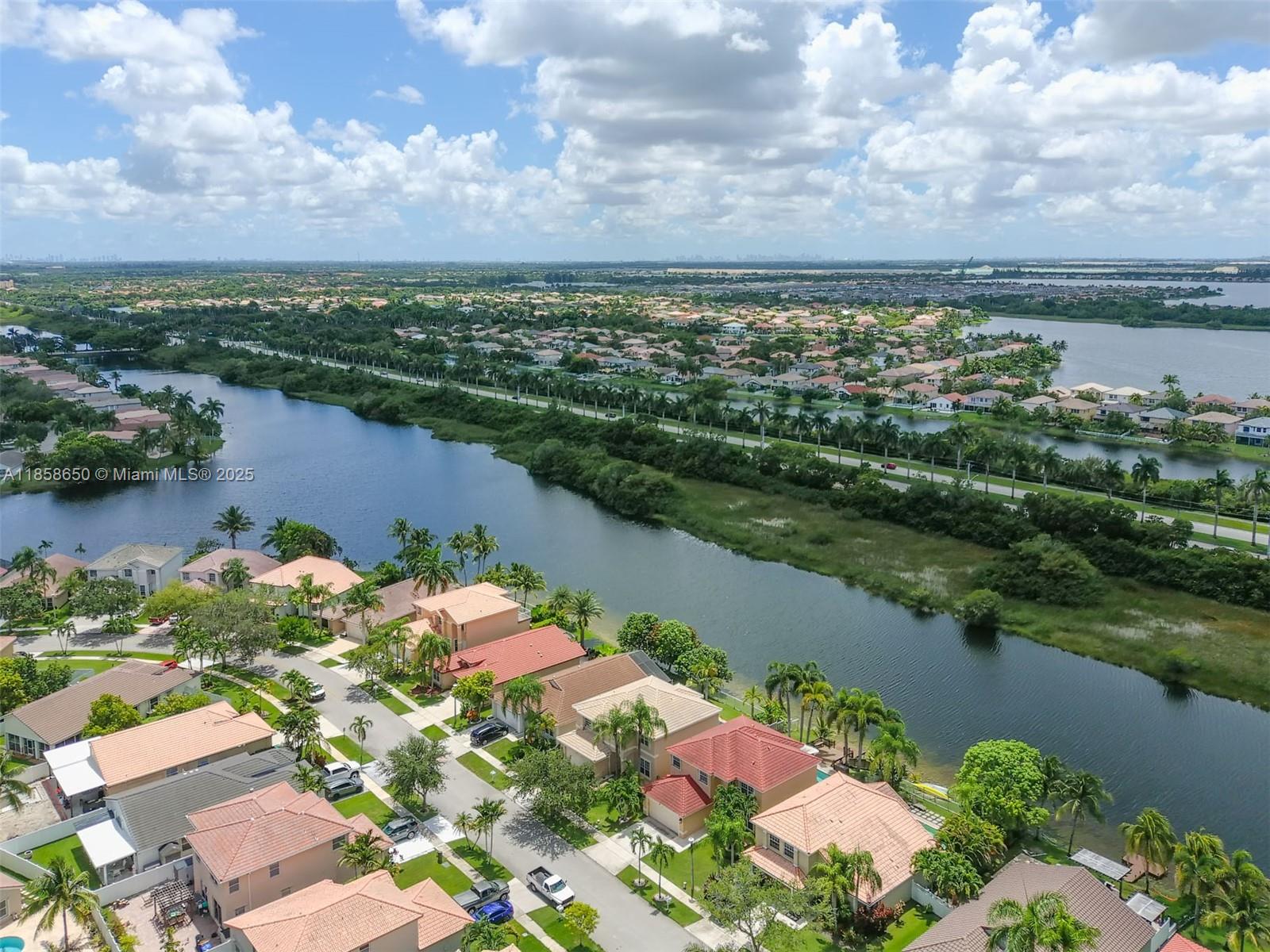 18196 Southwest 29th Street Miramar, FL 33029 - Photo 7 of 54 a view of a lake with a city