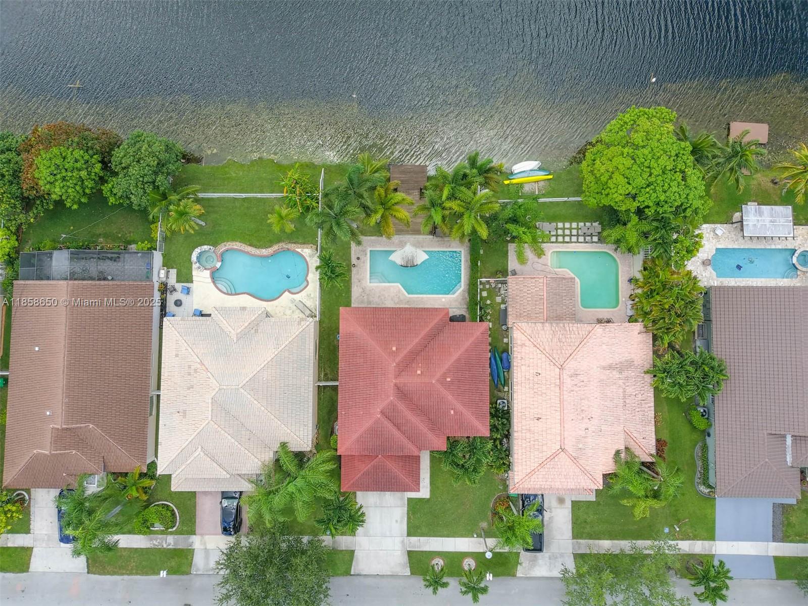 18196 Southwest 29th Street Miramar, FL 33029 - Photo 8 of 54 an aerial view of house with yard