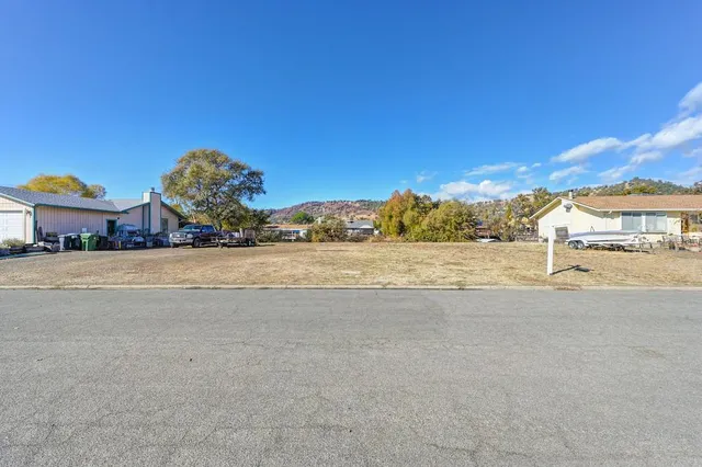 a view of building with ocean view