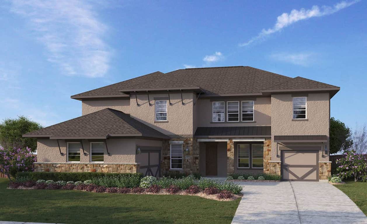 108 Rocky River Road Georgetown, TX 78628 - Photo 1 of 1 a front view of a house with a garden