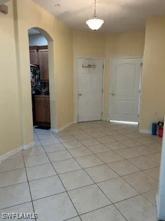 a view of empty room