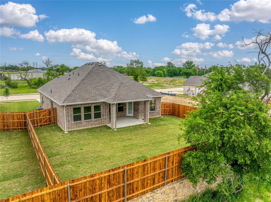 412 Heritage Grove Road Blue Ridge, TX 75424 - Photo 20 of 20 a view of a house with pool and a yard