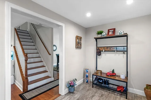 a room with storage and utility