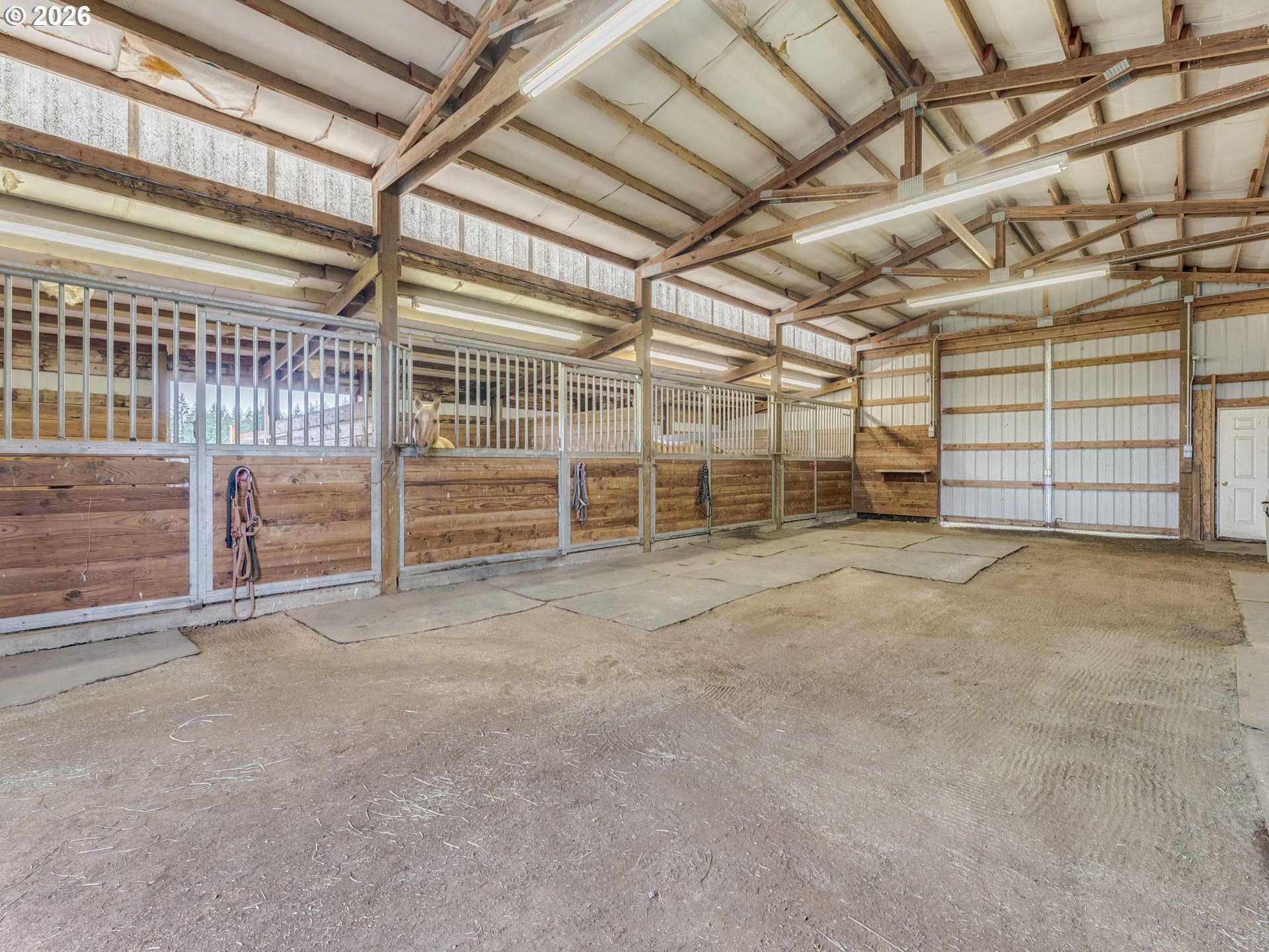 33100 Southeast Gunderson Road Boring, OR 97009 - Photo 27 of 48 a view of an empty room with wooden roof