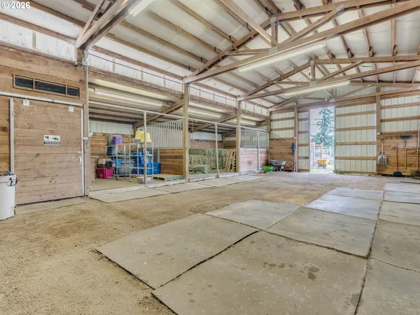 a view of storage and utility room