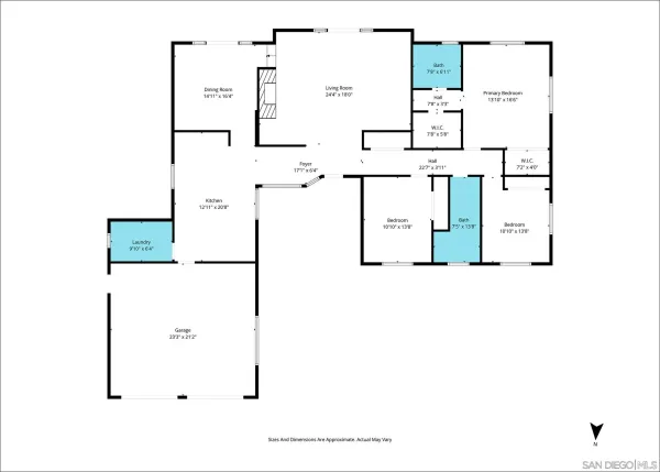 a picture of floor plan