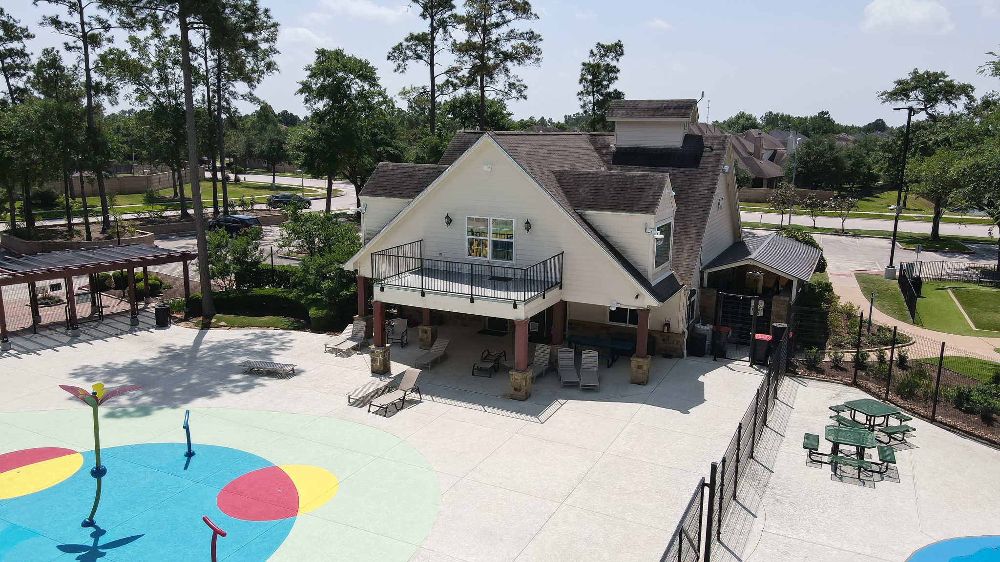 3607 Cedar Flats Lane Spring, TX 77386 - Photo 29 of 41 a view of a terrace with sitting area