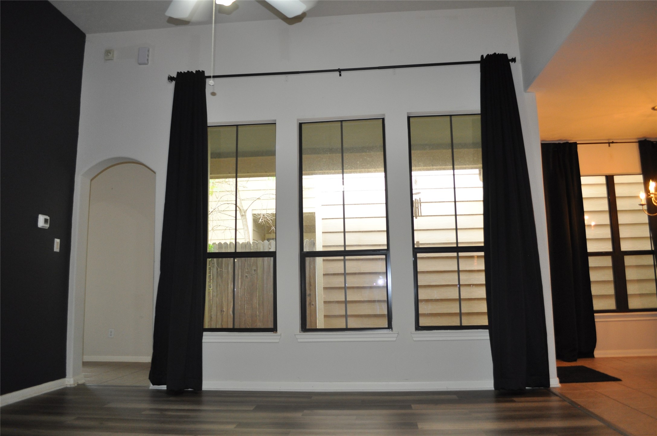 3607 Cedar Flats Lane Spring, TX 77386 - Photo 7 of 41 a view of empty room with wooden floor and fan