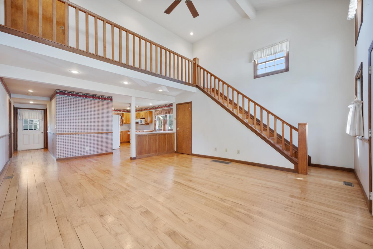 10083 Bridge Street Metamora, IN 47030 - Photo 5 of 53 Open Living Room with great natural light